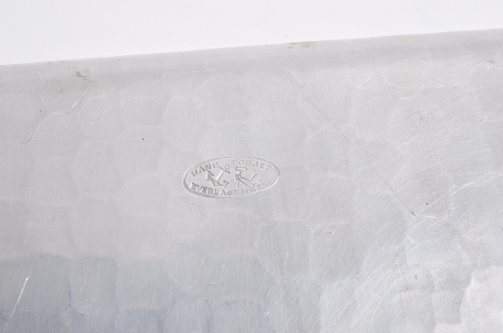 Vintage Aluminum Serving Ware and Decor