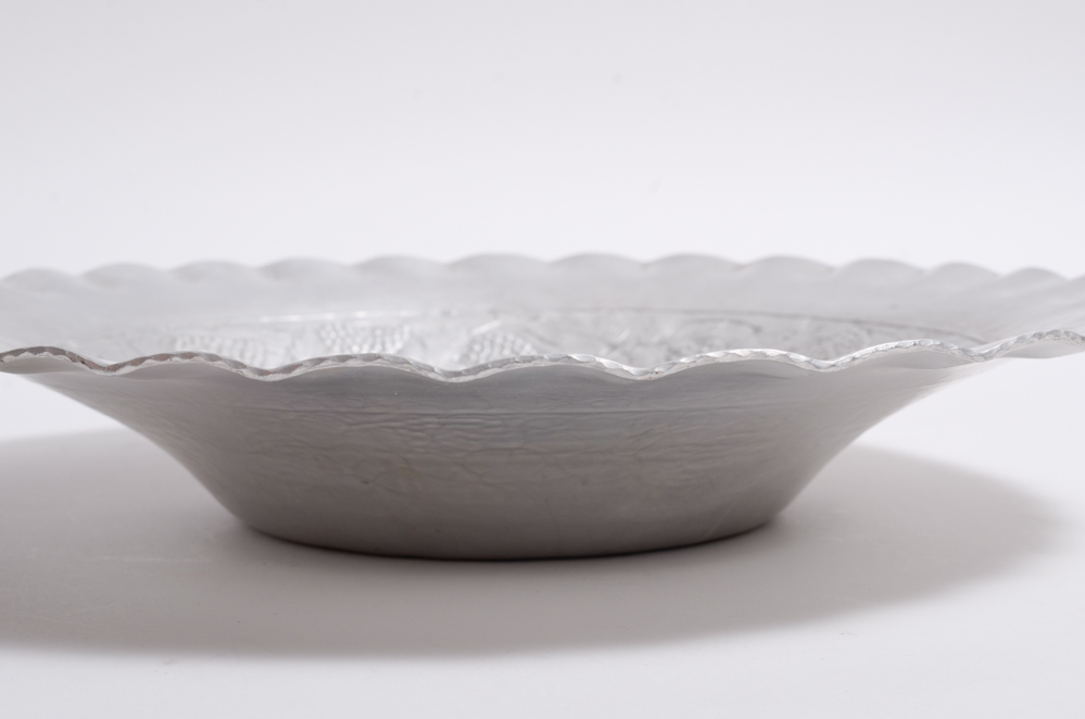 Vintage Aluminum Serving Ware and Decor