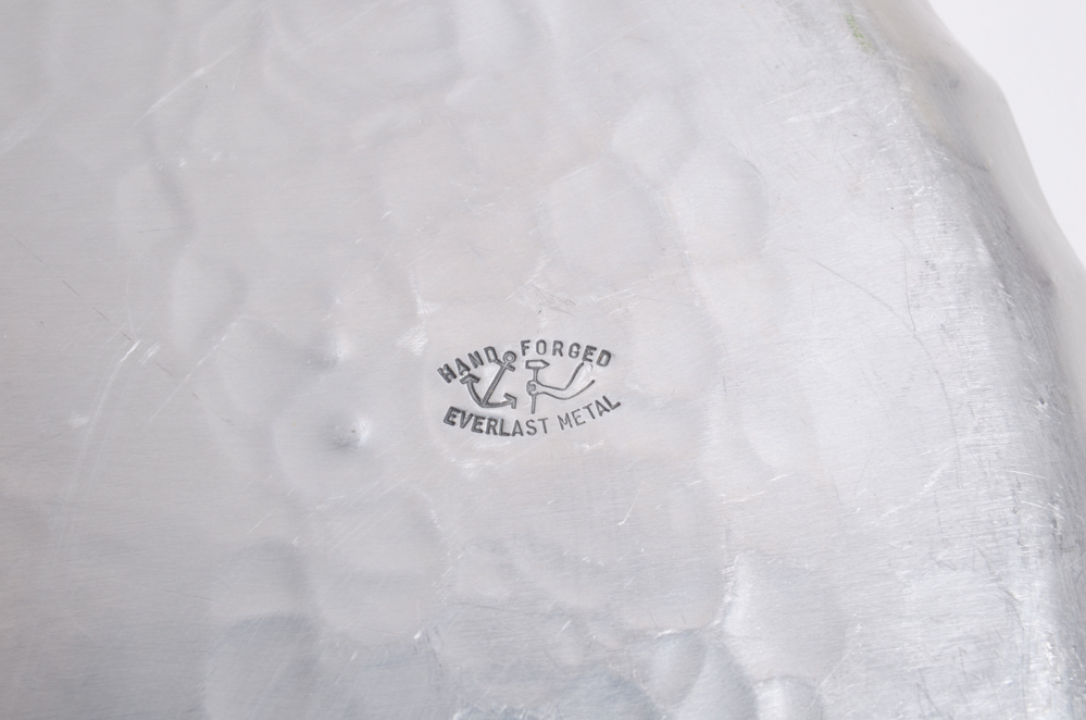 Vintage Aluminum Serving Ware and Decor