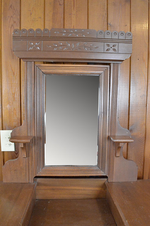 Antique Victorian Eastlake Style Dresser with Mirror