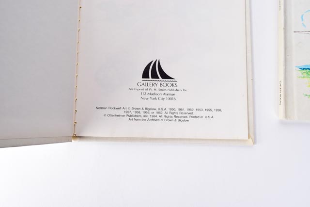 Collection of Books Including Monet, Rockwell, Pop-Up Pinocchio