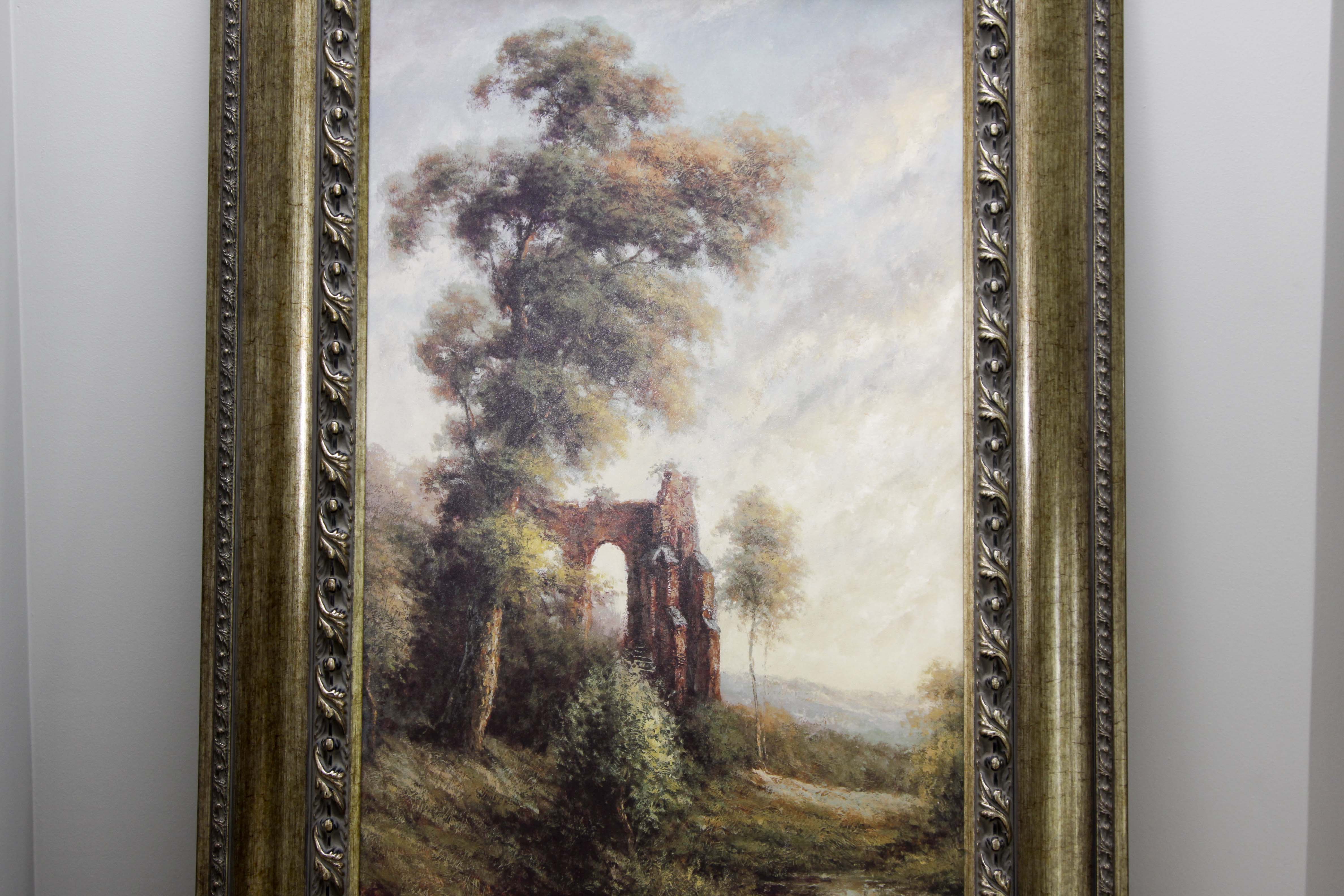 Framed Decorator's Print "Ancient Ruins II" by Nigel Pierce