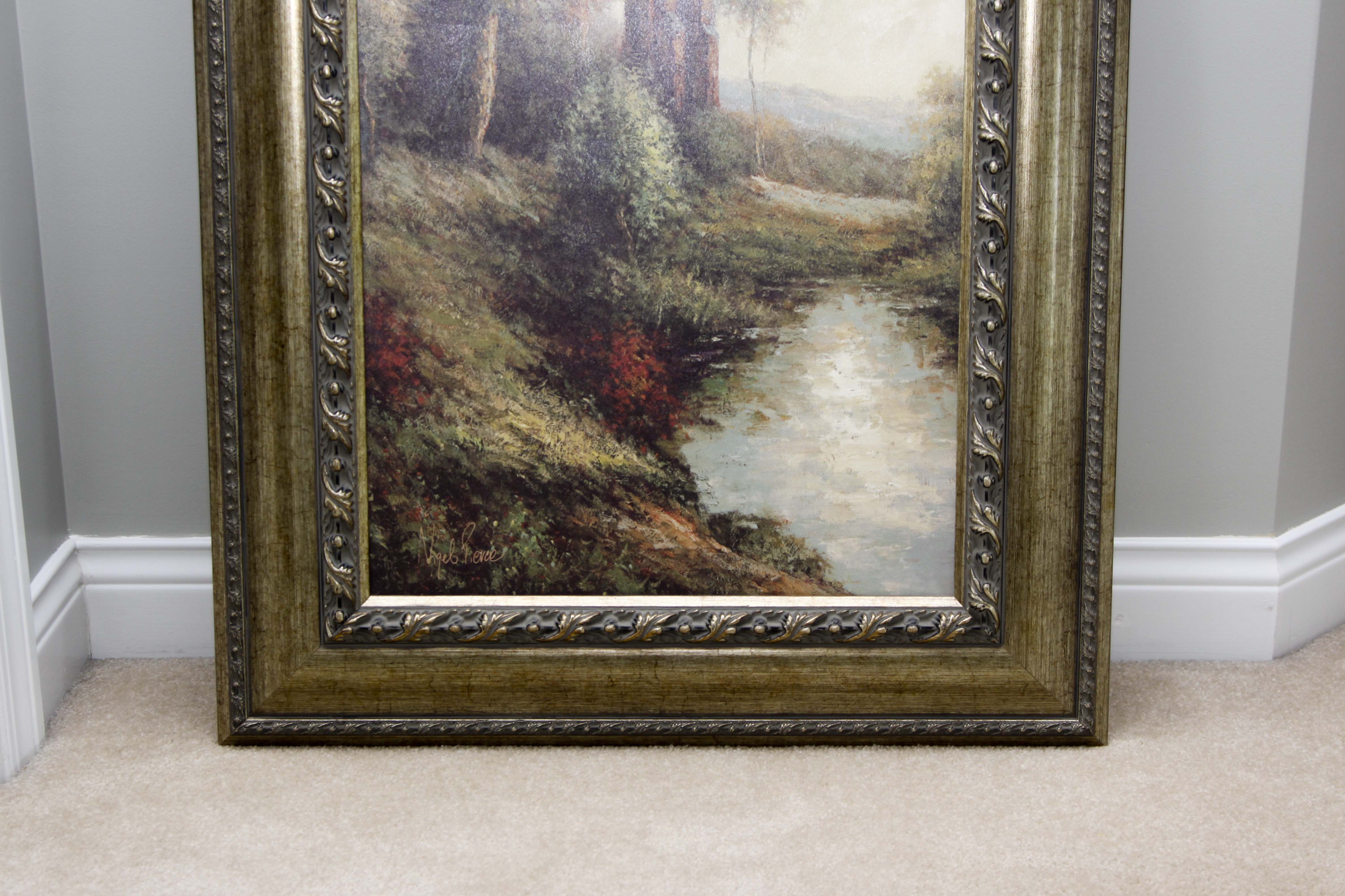 Framed Decorator's Print "Ancient Ruins II" by Nigel Pierce