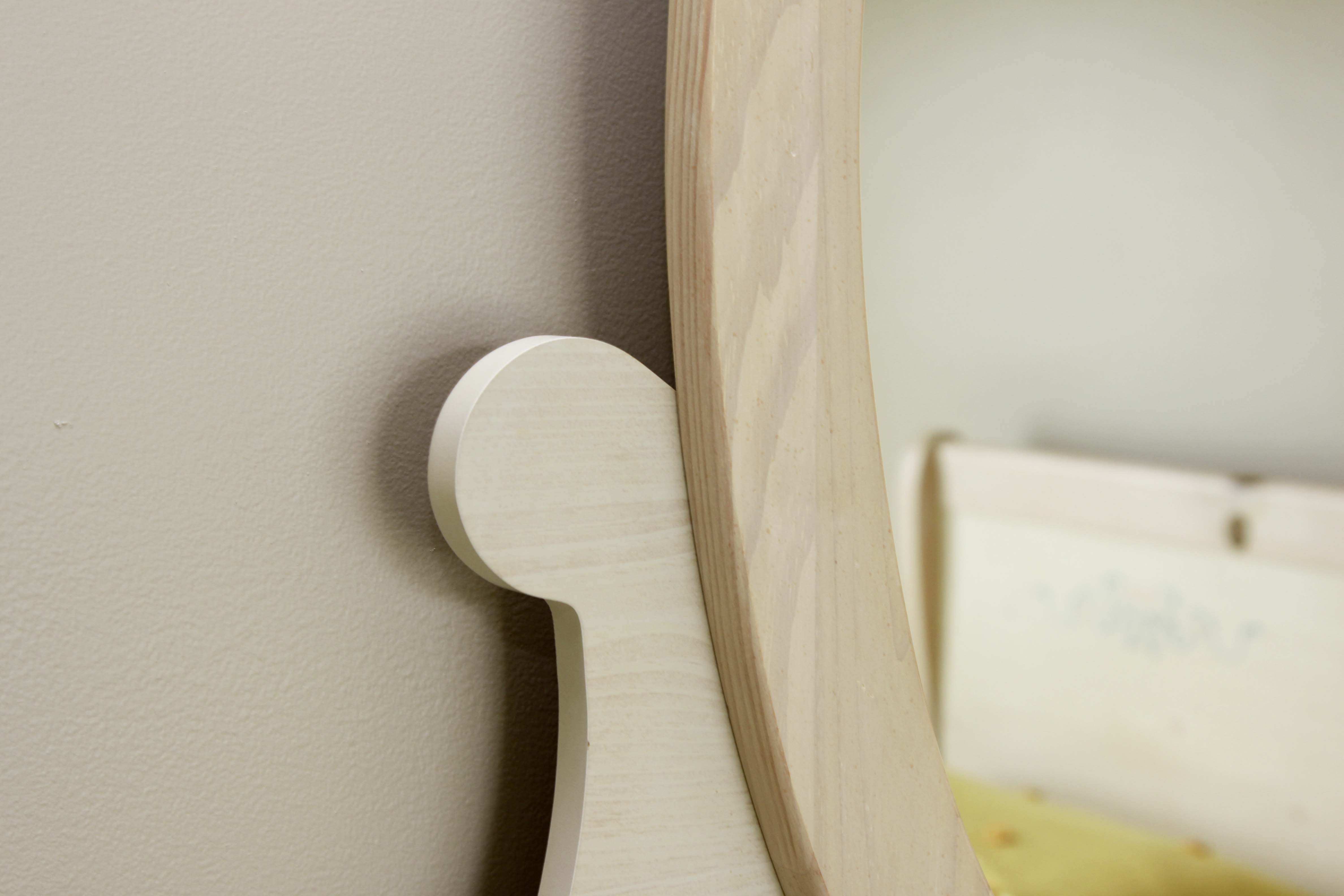 Knotty Pine Dresser and Mirror