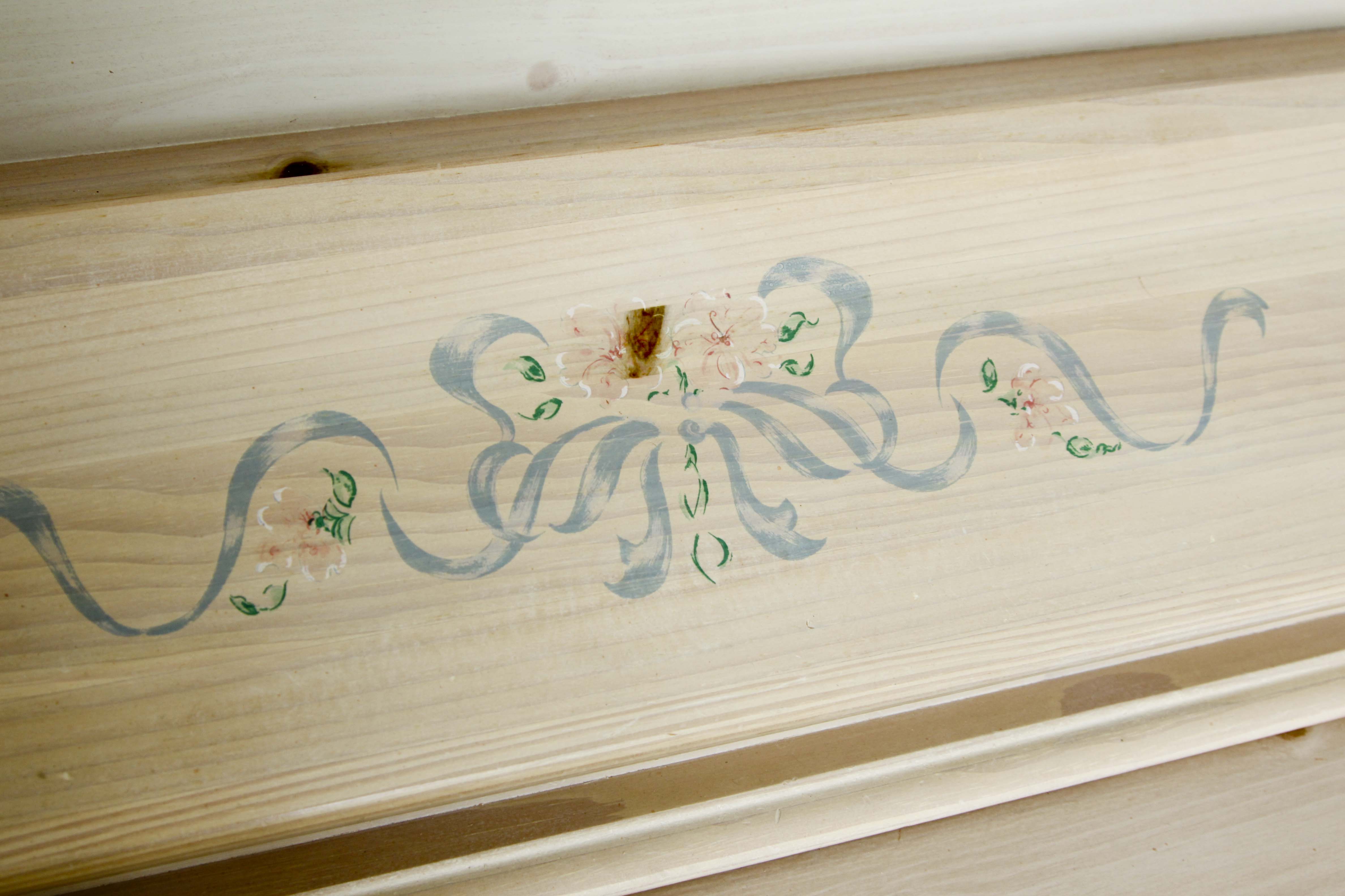 Knotty Pine Dresser and Mirror