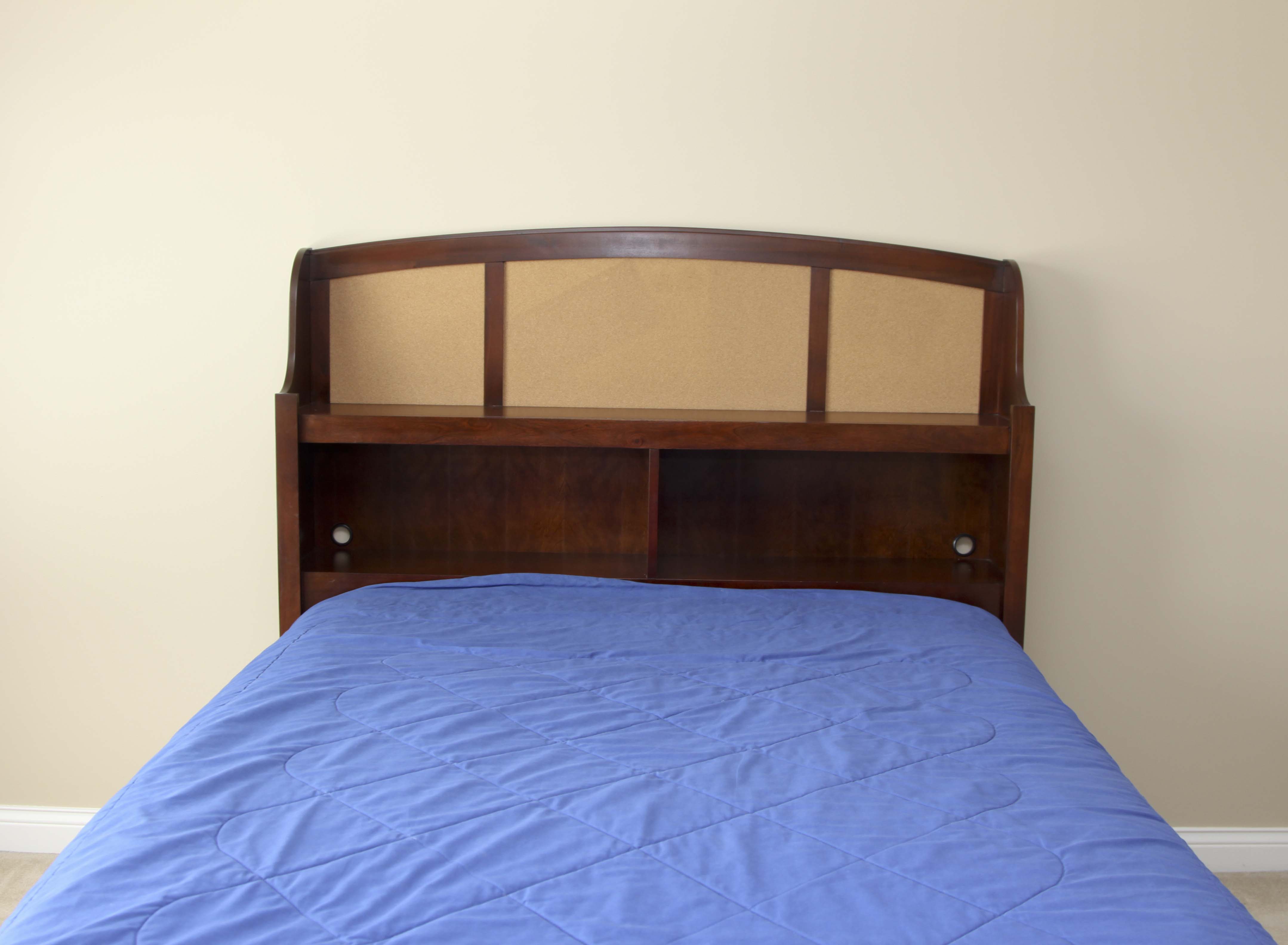 American Woodcrafters Full Size Wooden Captain's Bed