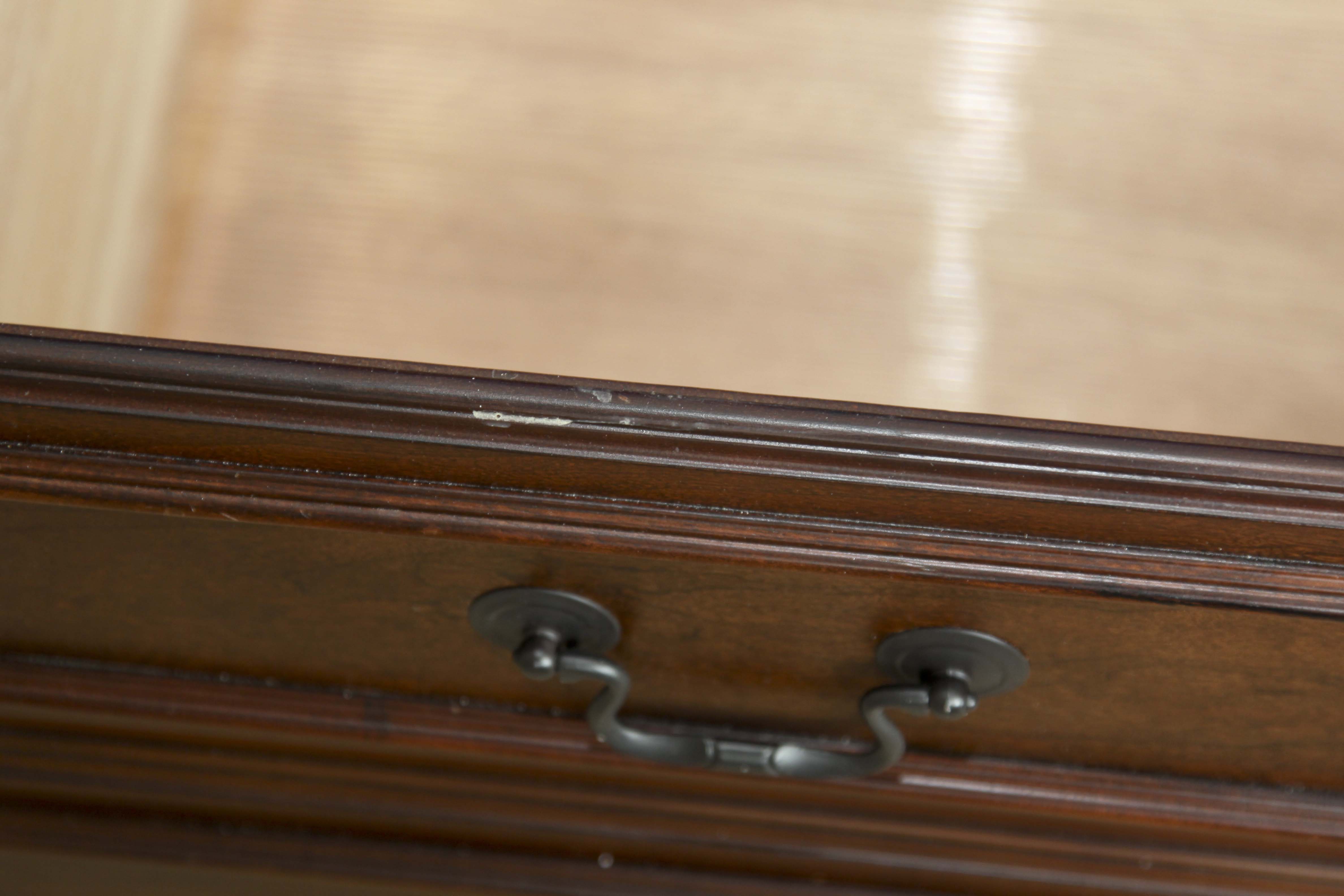 American Woodcrafters Full Size Wooden Captain's Bed