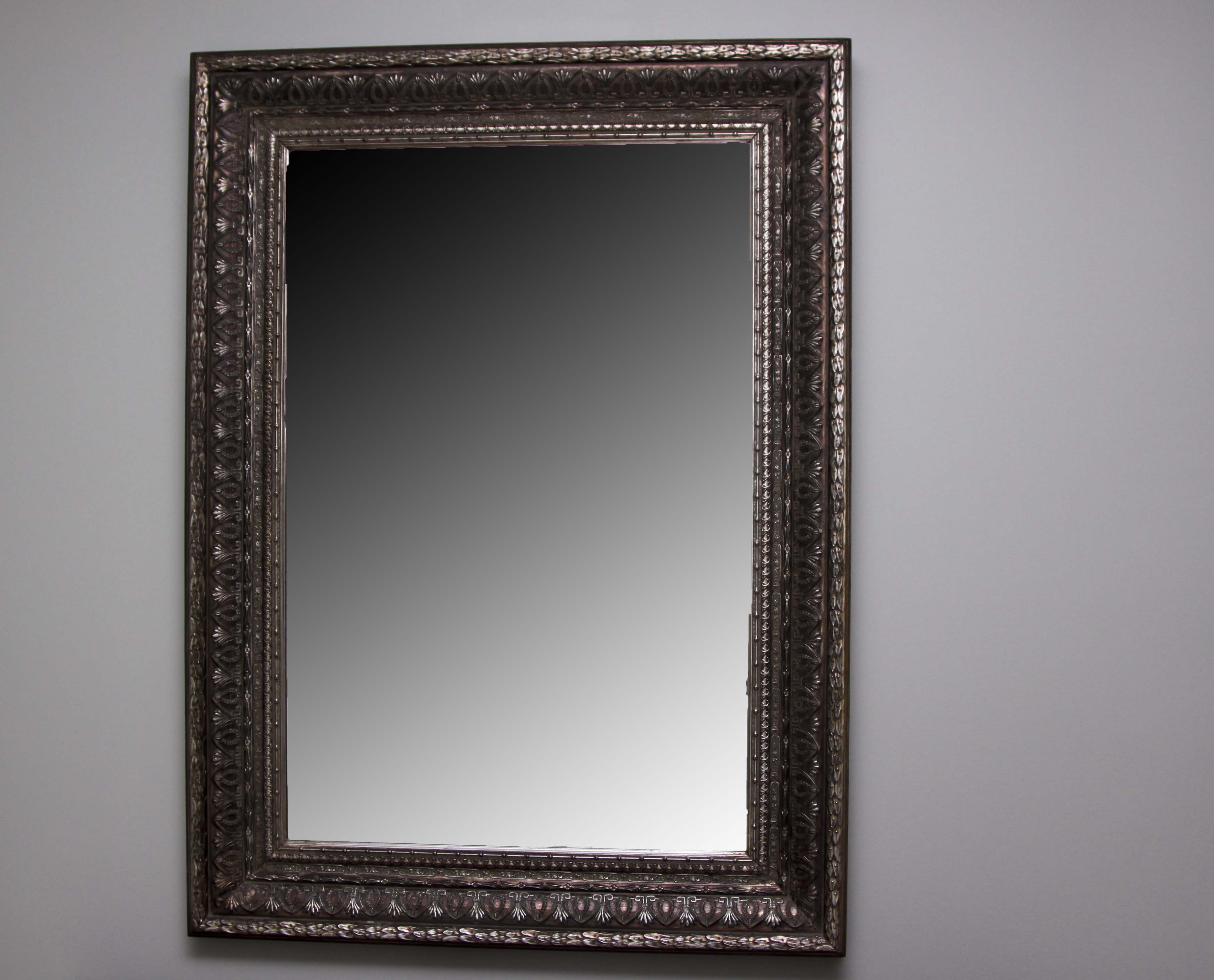 Ornately Framed Wall Mirror