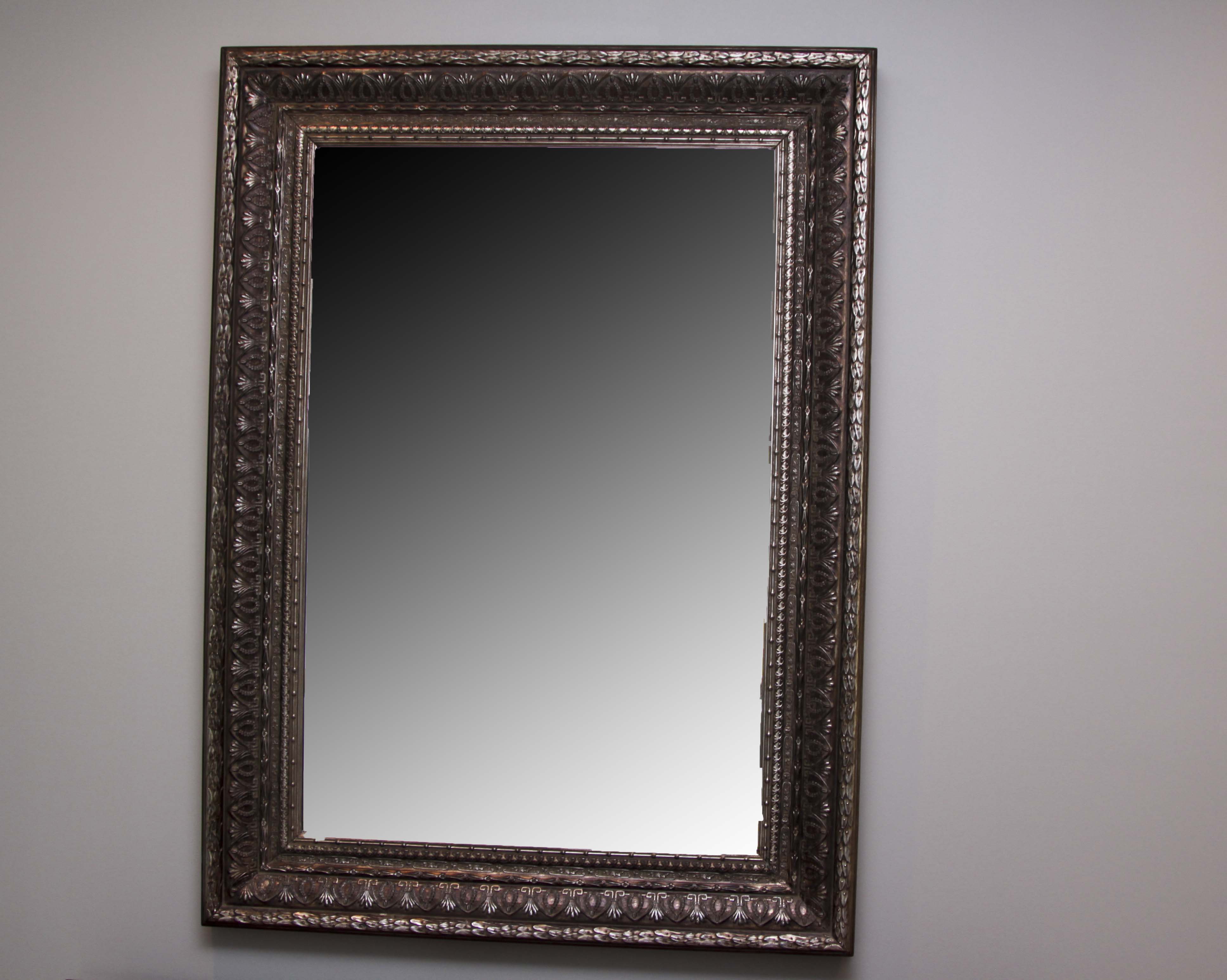 Ornately Framed Wall Mirror