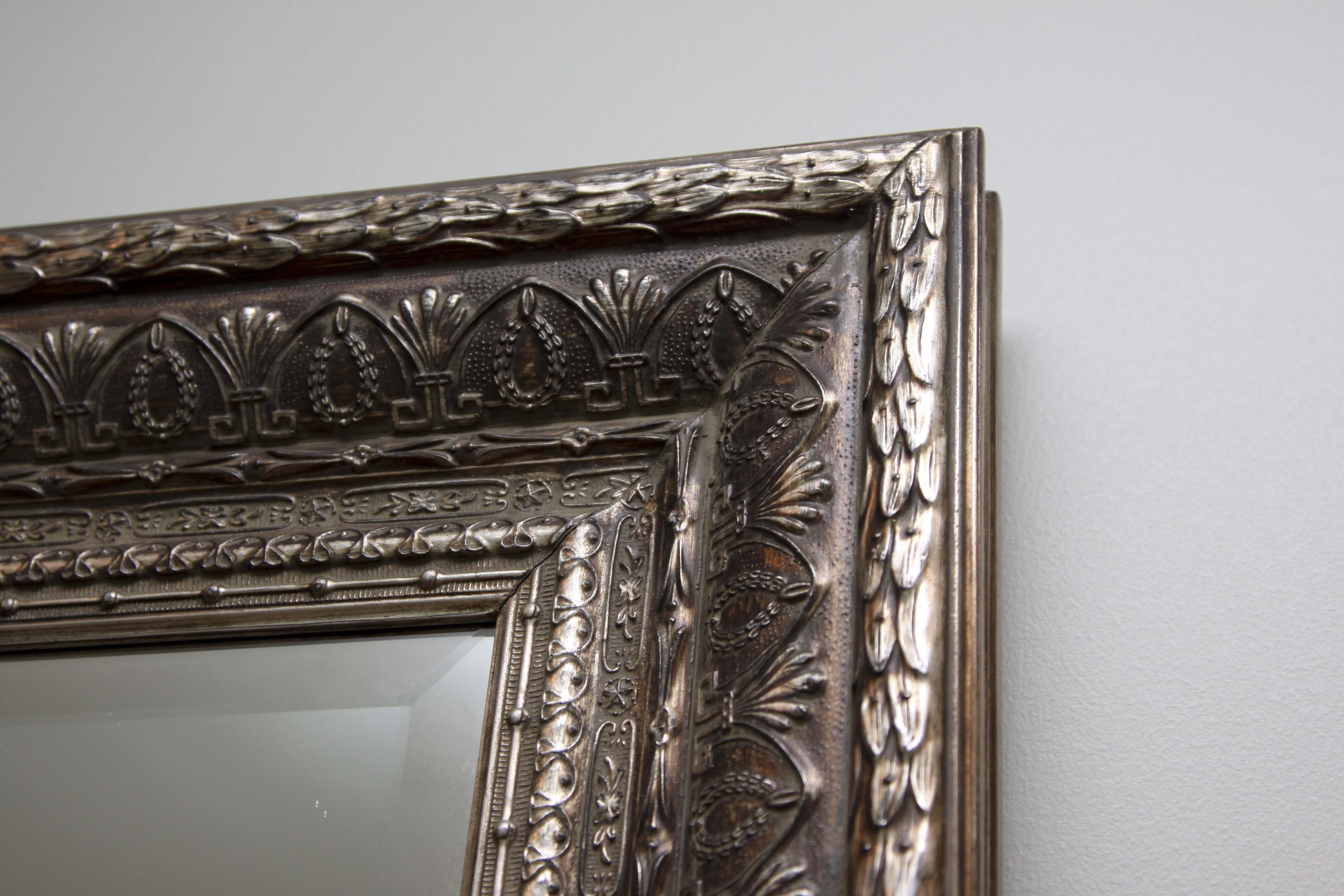 Ornately Framed Wall Mirror