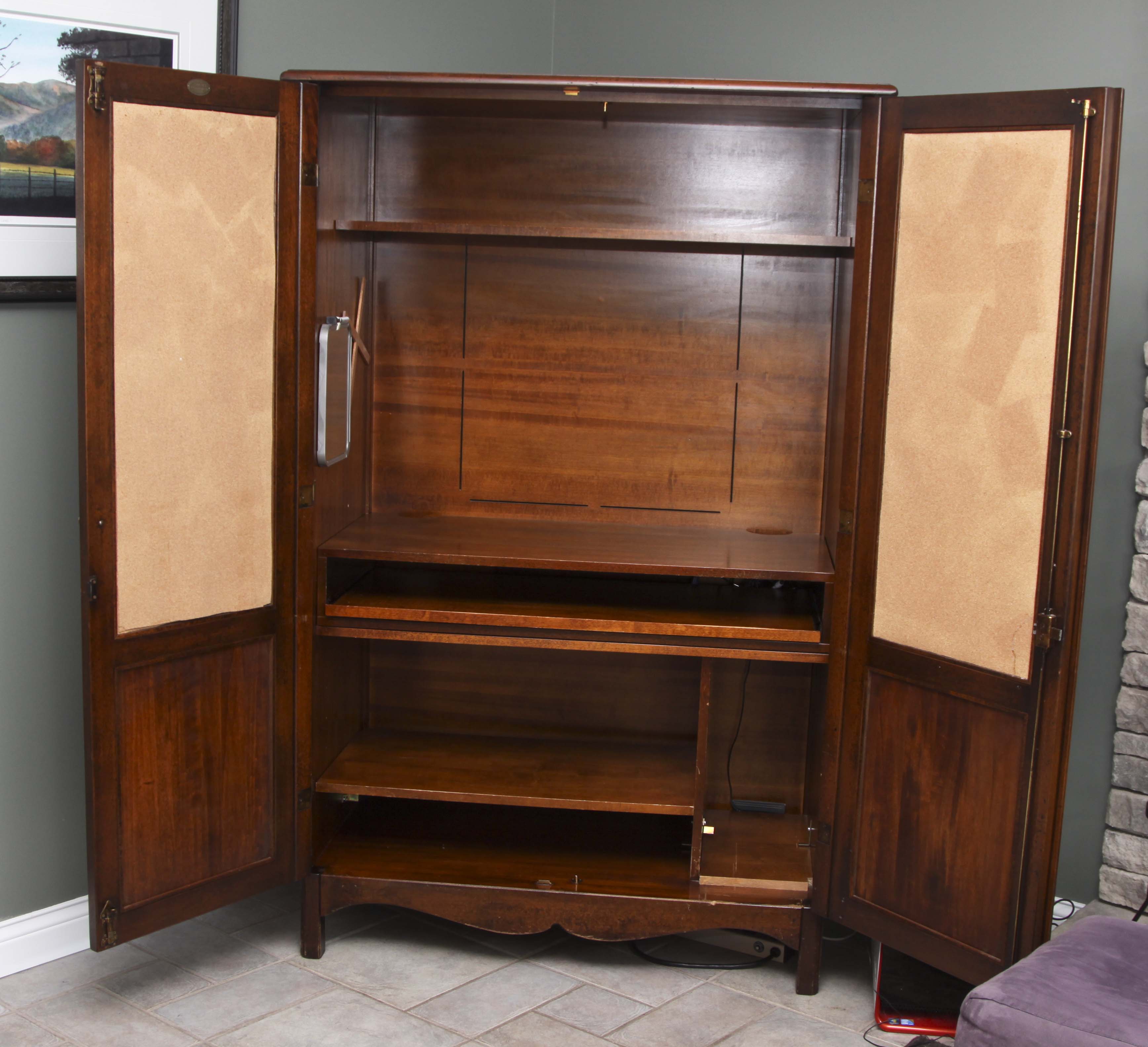 Arhaus Furniture Media/Computer Armoire