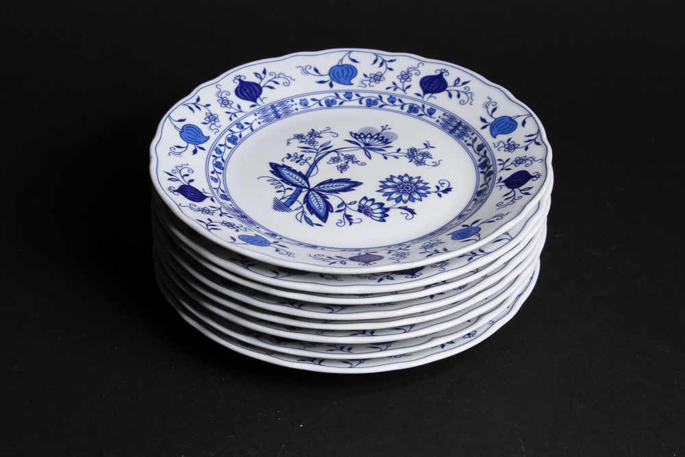 Fine Form Marienbad Ingres Weiss Blue Onion Coffee Service