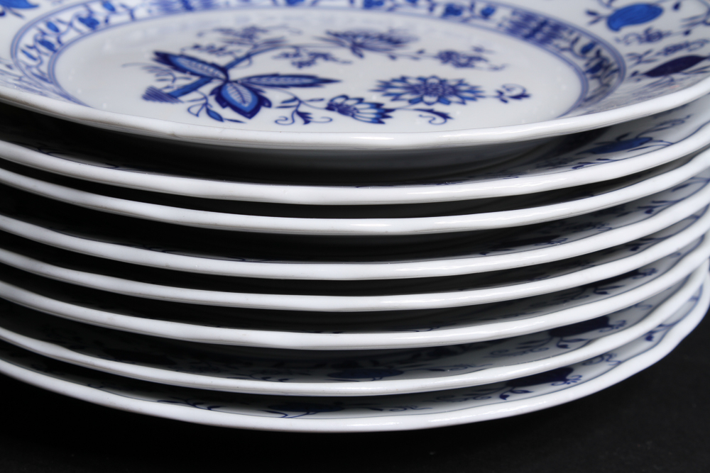 Fine Form Marienbad Ingres Weiss Blue Onion Coffee Service