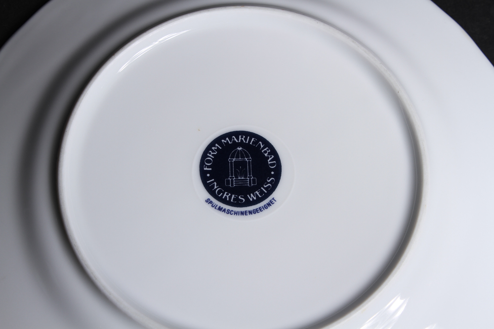 Fine Form Marienbad Ingres Weiss Blue Onion Coffee Service