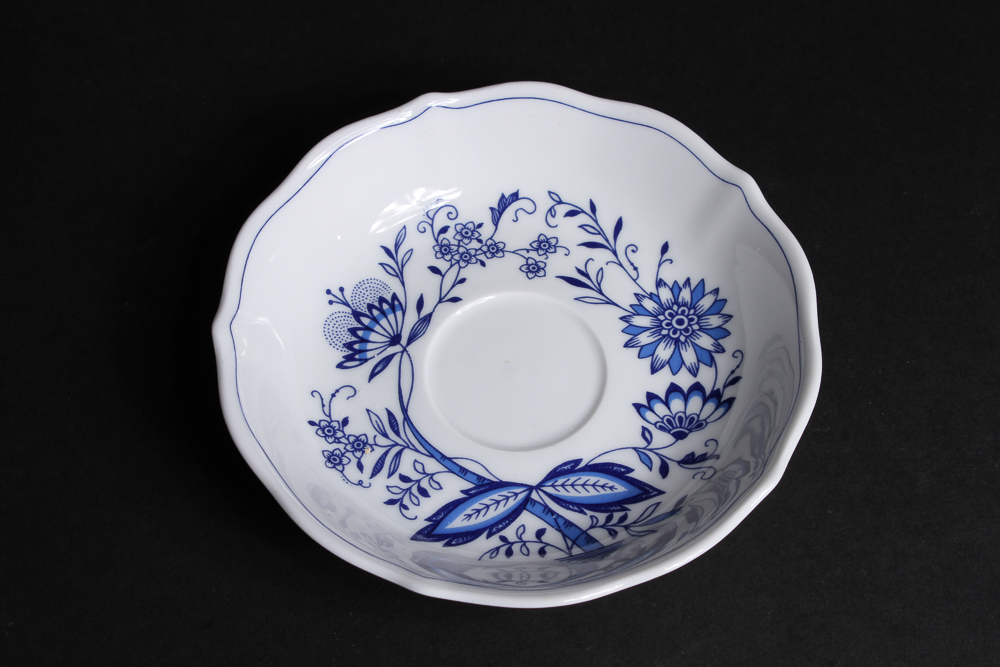 Fine Form Marienbad Ingres Weiss Blue Onion Coffee Service