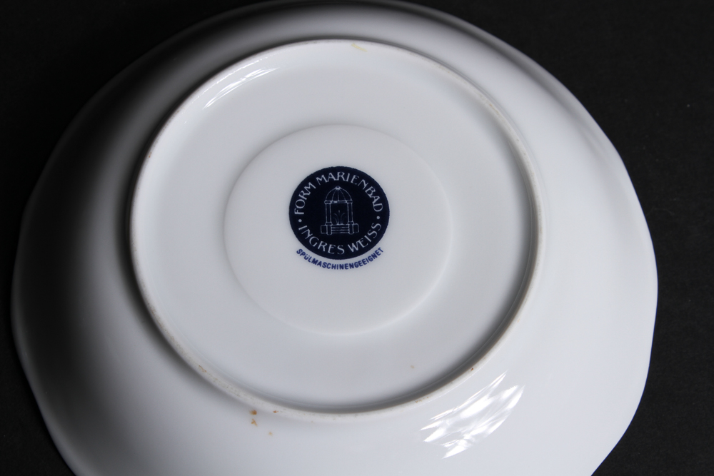 Fine Form Marienbad Ingres Weiss Blue Onion Coffee Service