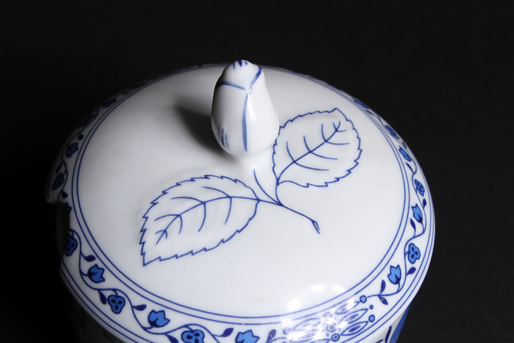 Fine Form Marienbad Ingres Weiss Blue Onion Coffee Service