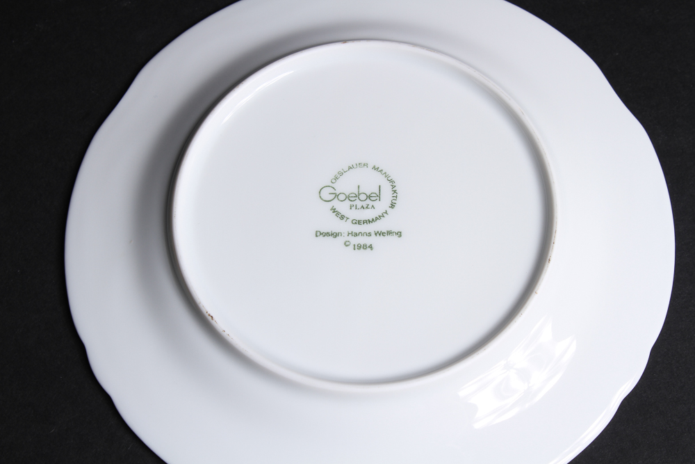 Bavarian Goebel Plaza China Dinner Service
