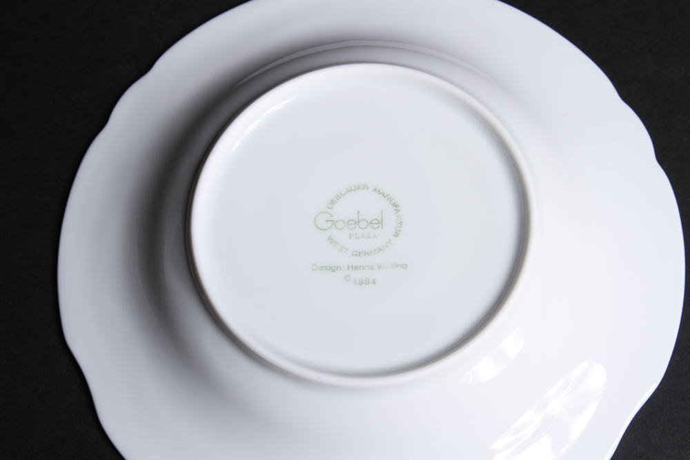 Bavarian Goebel Plaza China Dinner Service