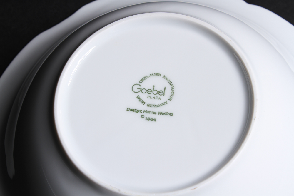 Bavarian Goebel Plaza China Dinner Service