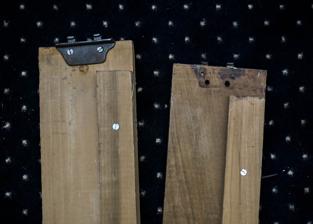 Carved Walnut Eastlake Twin Bed Frame