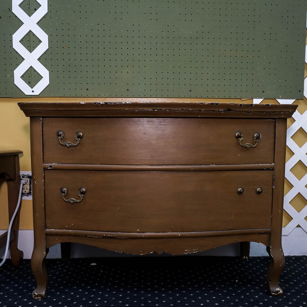 Painted Bowfront Chest of Drawers