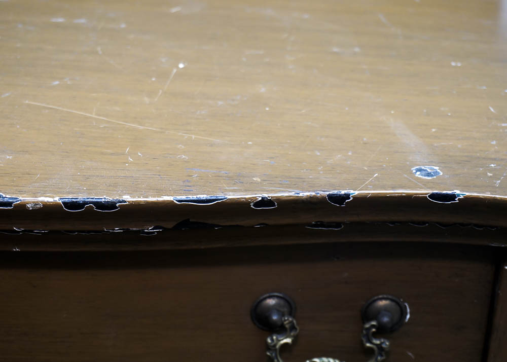 Painted Bowfront Chest of Drawers