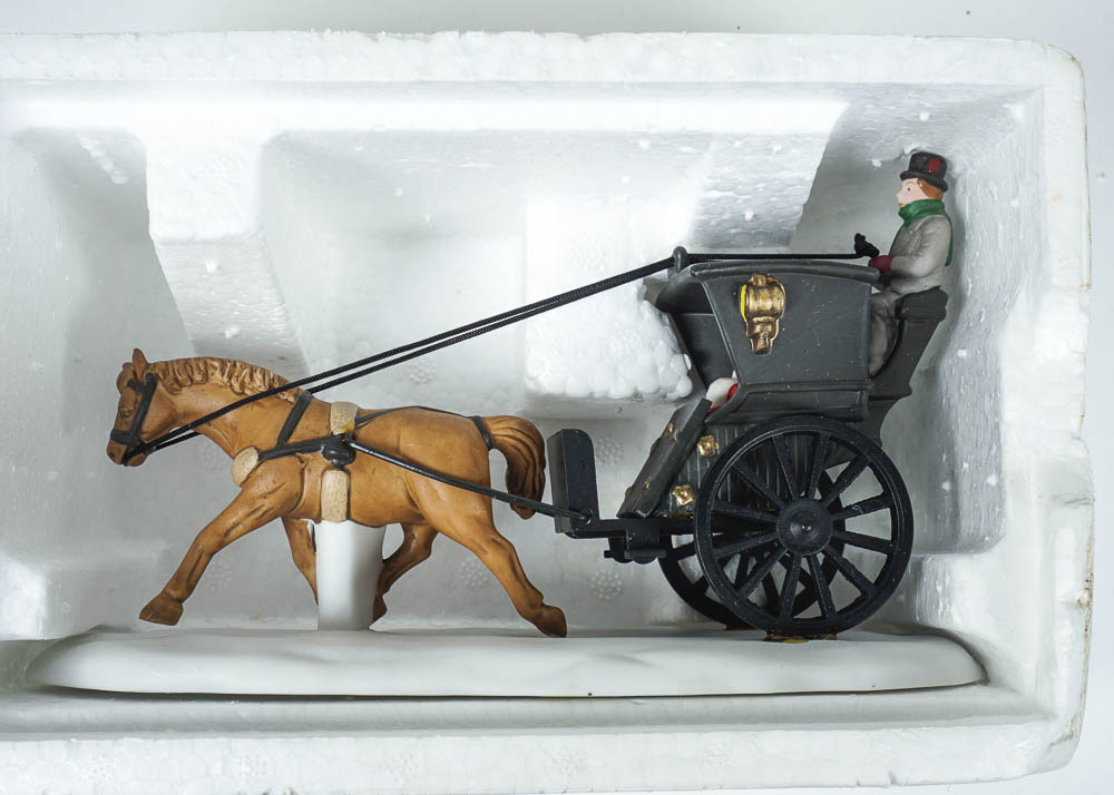 Department 56 Sleigh Ride and Other Figurines
