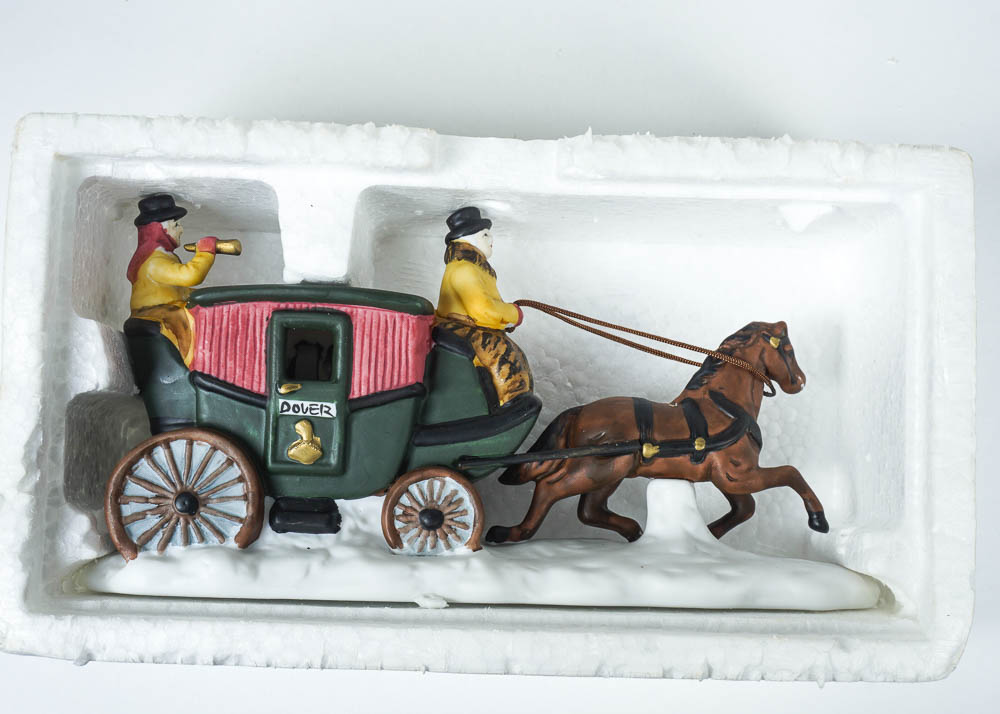 Department 56 Sleigh Ride and Other Figurines