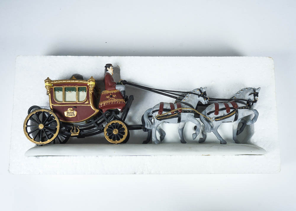 Department 56 Sleigh Ride and Other Figurines