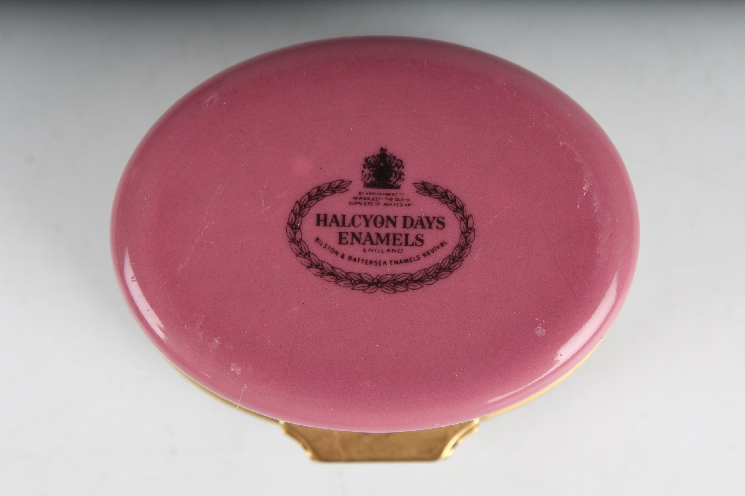 Halcyon Days Enameled Box