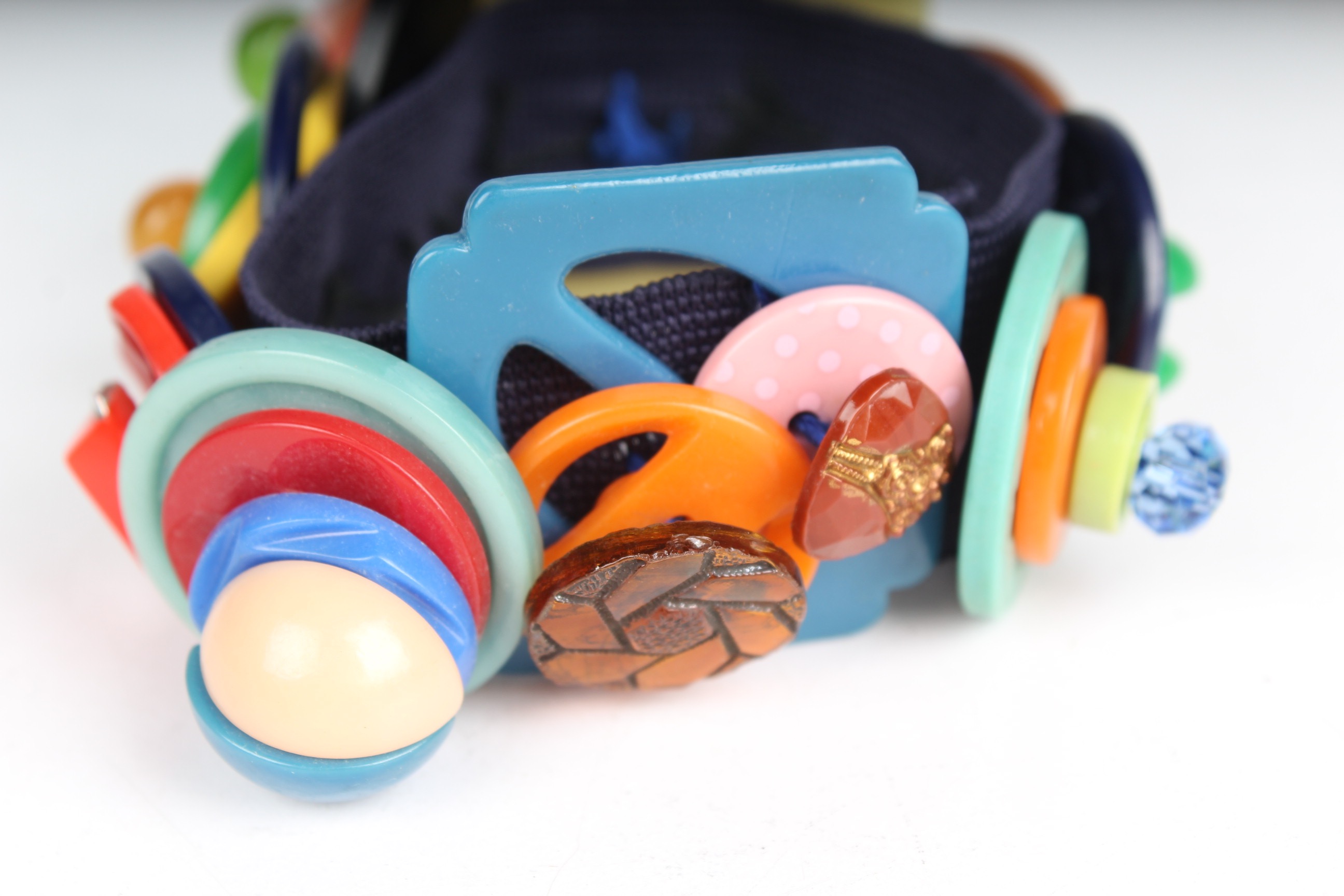 Vintage Button Bracelet