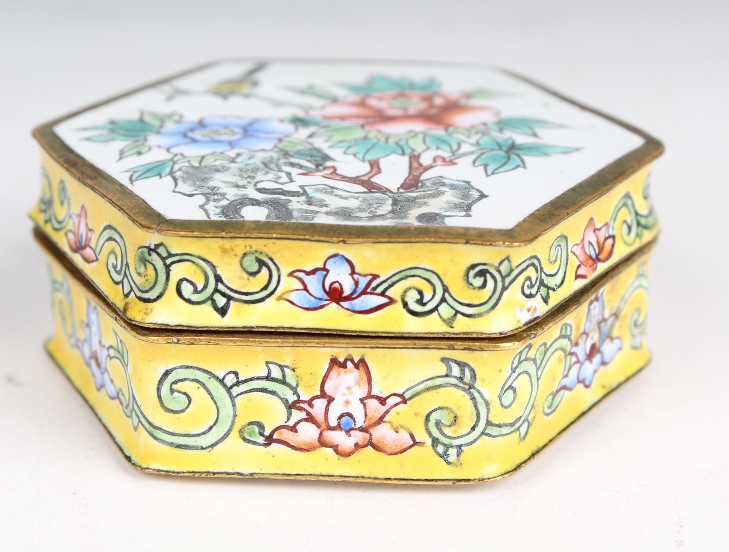 Vintage Enameled Box