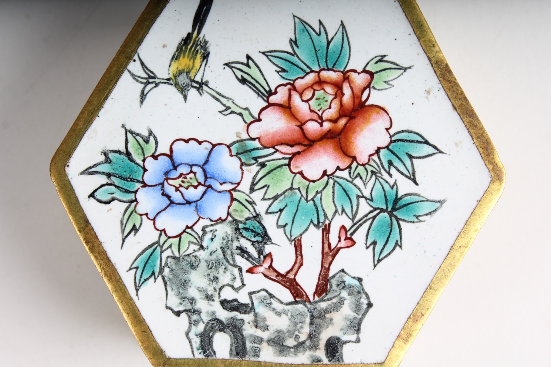 Vintage Enameled Box