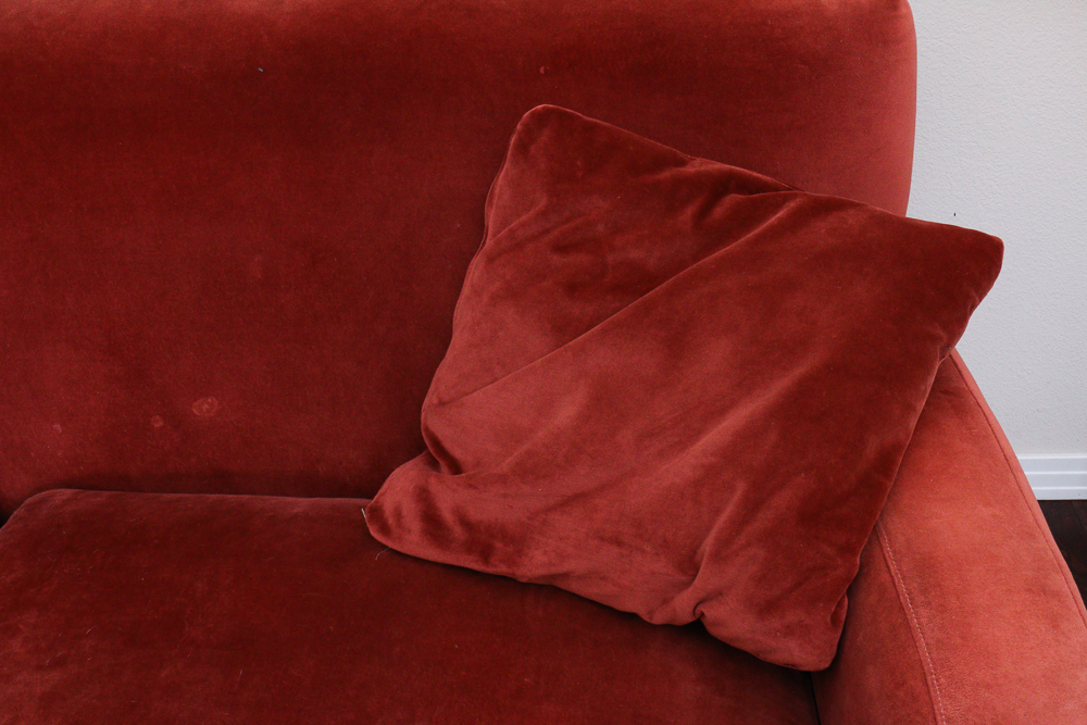 Rust Color Sleeper Sofa