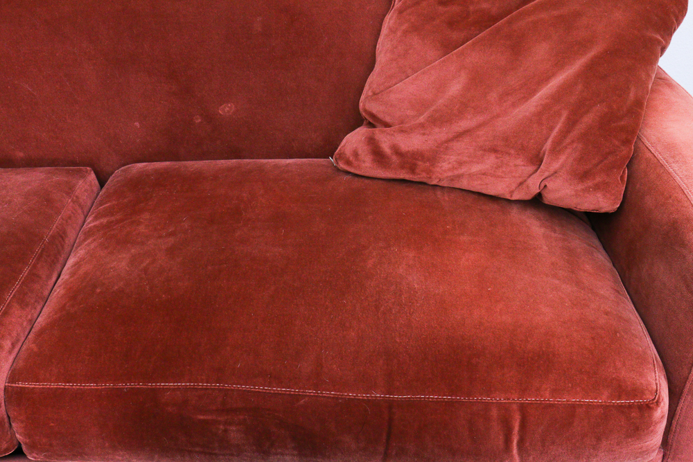 Rust Color Sleeper Sofa