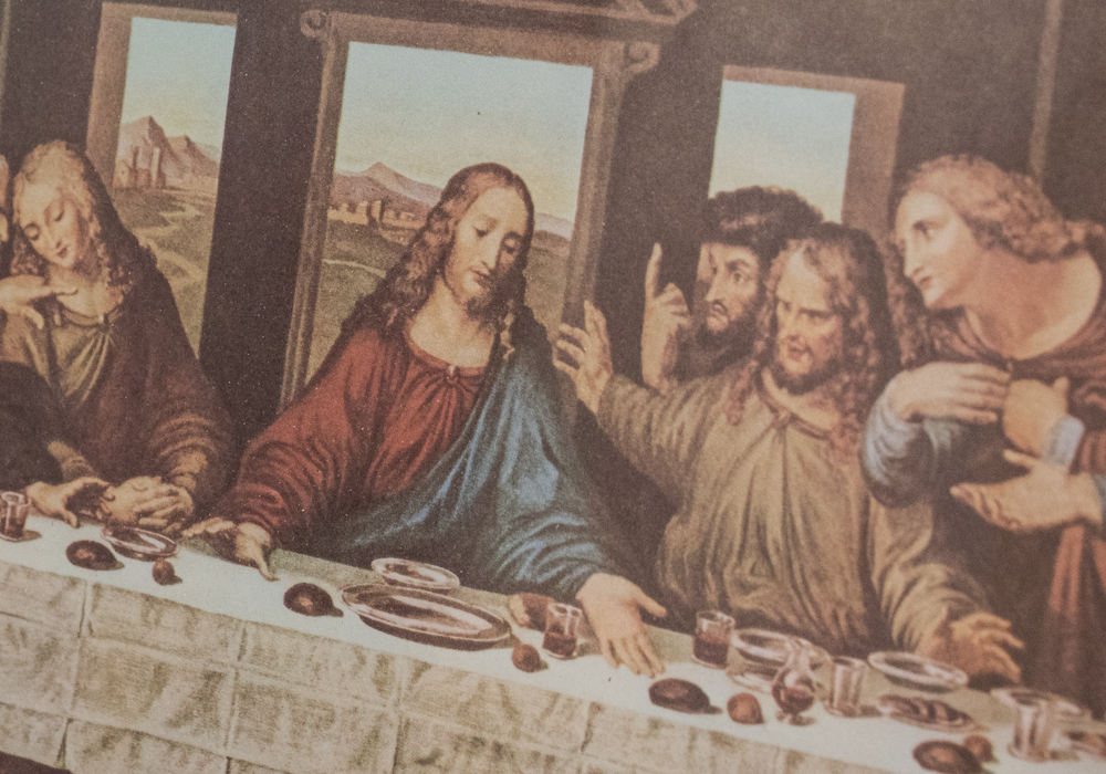 A Home Interiors Last Supper Print