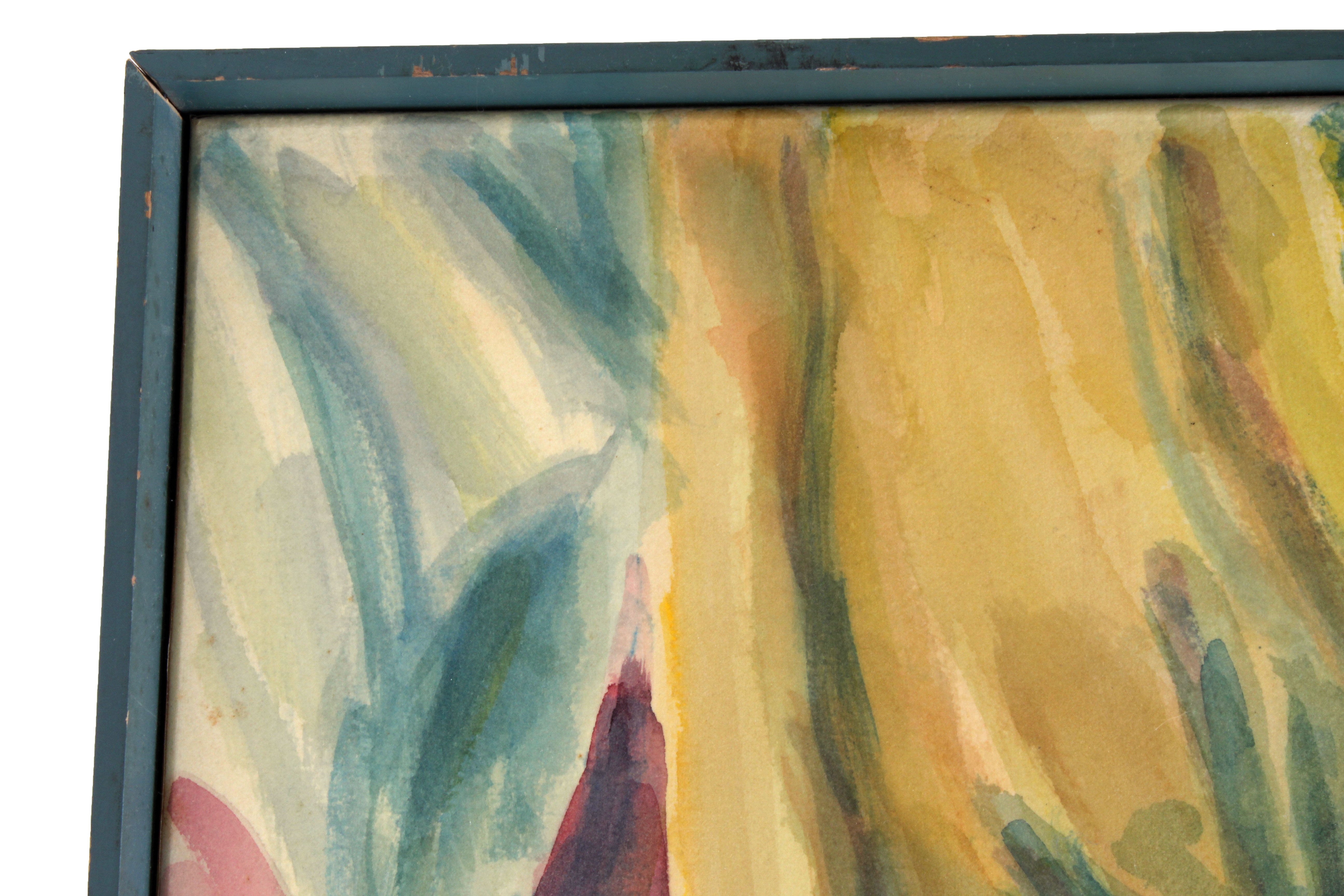 Dorothy Jackson Original Impressionist Still Life Watercolor