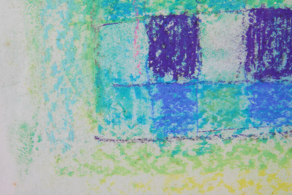 Yves Maximo Oil Pastel on Paper