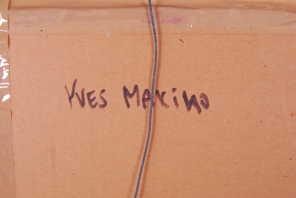 Yves Maximo Oil Pastel on Paper