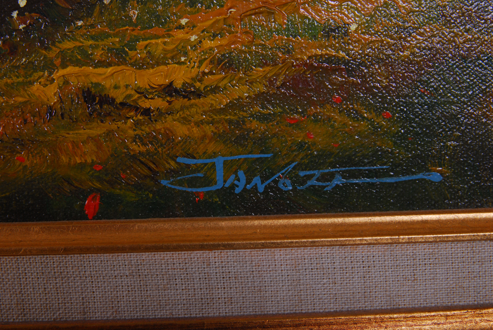 Janota Oil on Canvas Painting