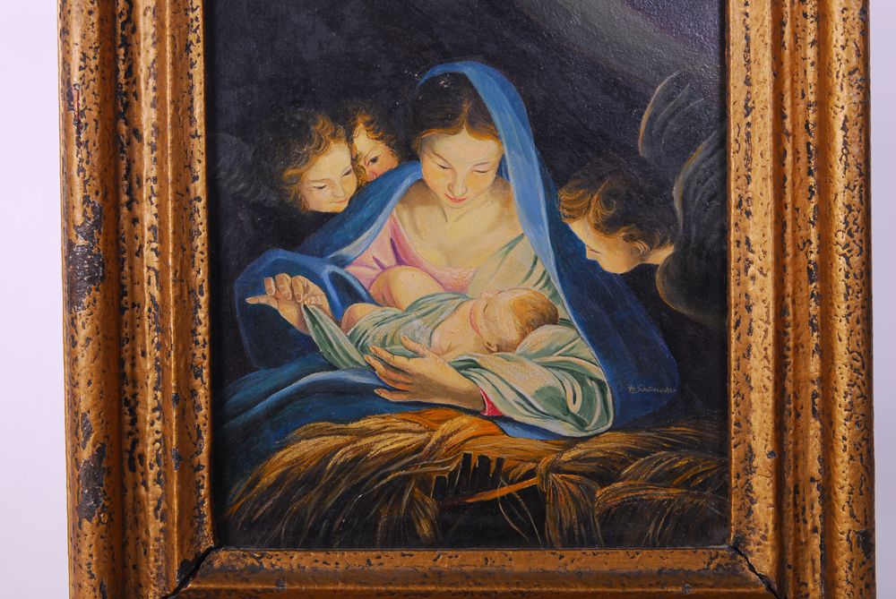 H. Schumacher Oil on Canvas