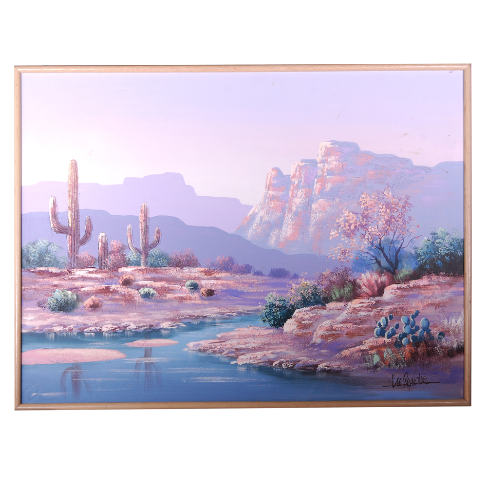 Lee Reynolds Oil on Canvas Painting