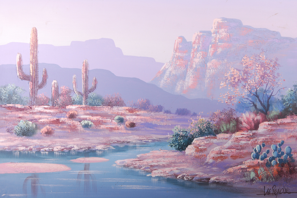 Lee Reynolds Oil on Canvas Painting