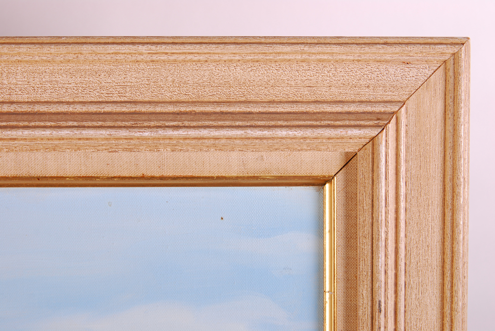 Dug Cavanaugh "Sunny Day At Sandy Hook" Oil On Canvas