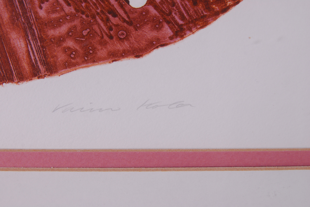 "Color Series #II" Signed Lithograph