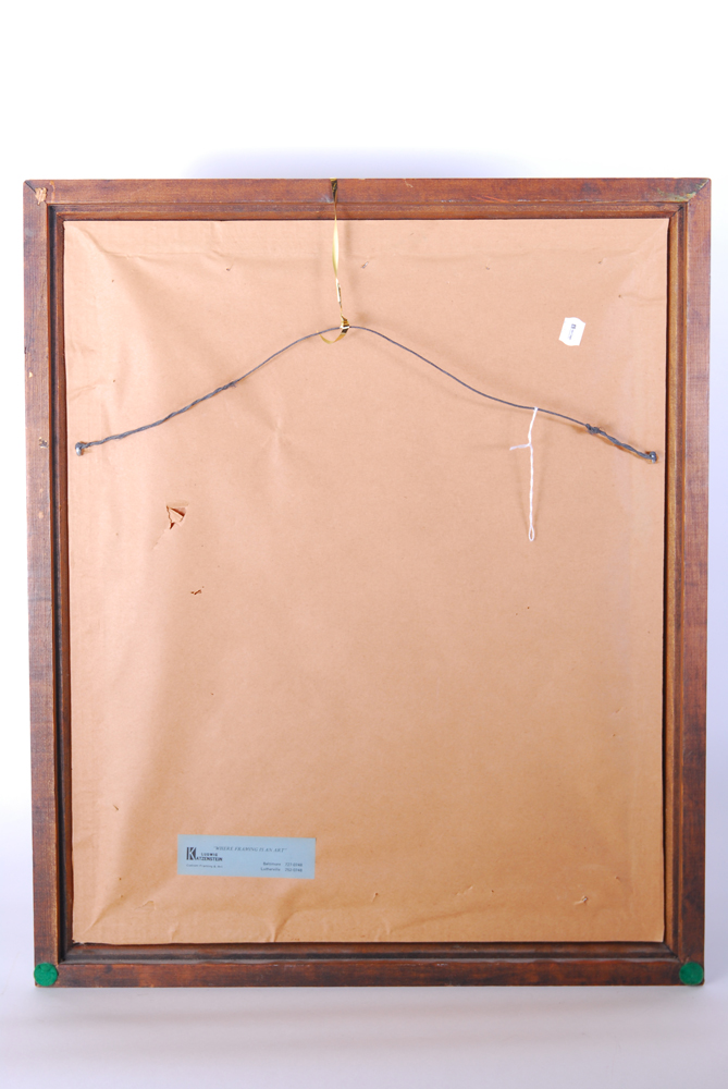 19th Century H. Muller Oil On Board Painting