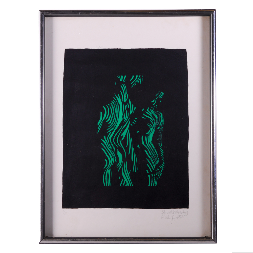 Stewart P. Rosenberg and Sheldon Jay Stein Signed and Numbered Figural Print