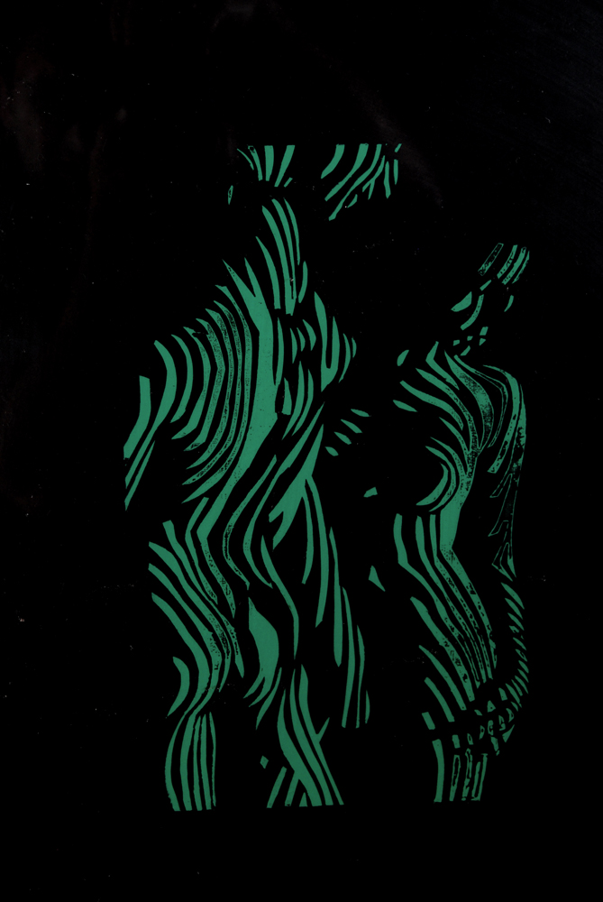 Stewart P. Rosenberg and Sheldon Jay Stein Signed and Numbered Figural Print