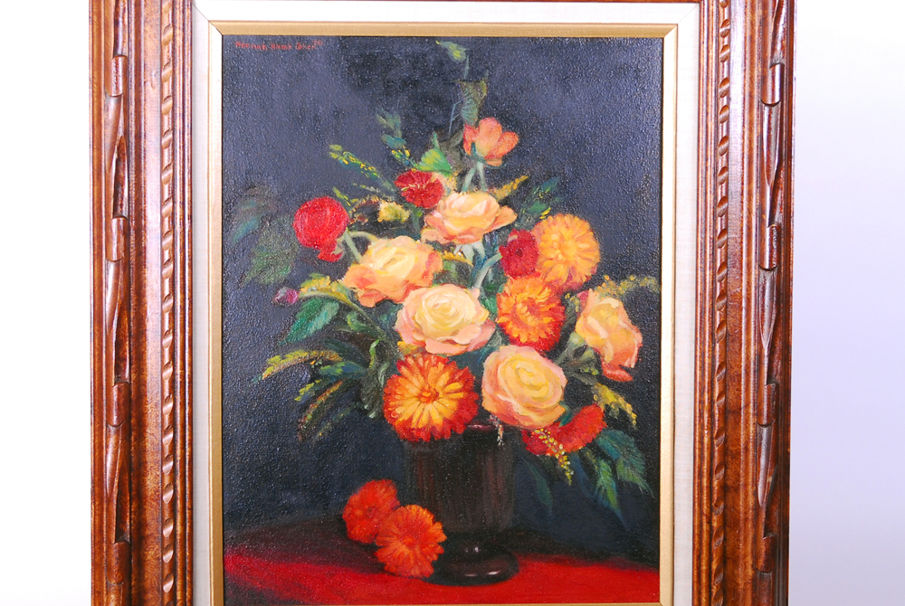 Hannah Hirsch Cohen "Bouquet of Flowers" Original Oil Painting